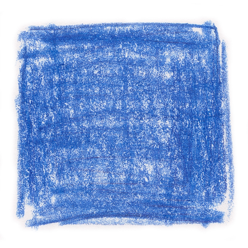 Yorik Colour Pencils Triangular Box of 12 - Ultramarine image
