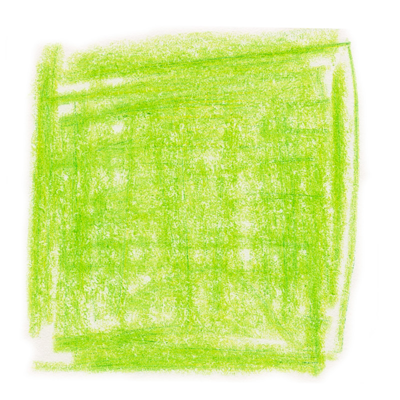 Yorik Colour Pencils Triangular Box of 12 - Spring Green image