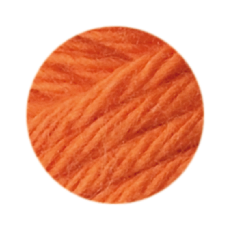 Garn, heavy, 8/8, enfärgade, orange image