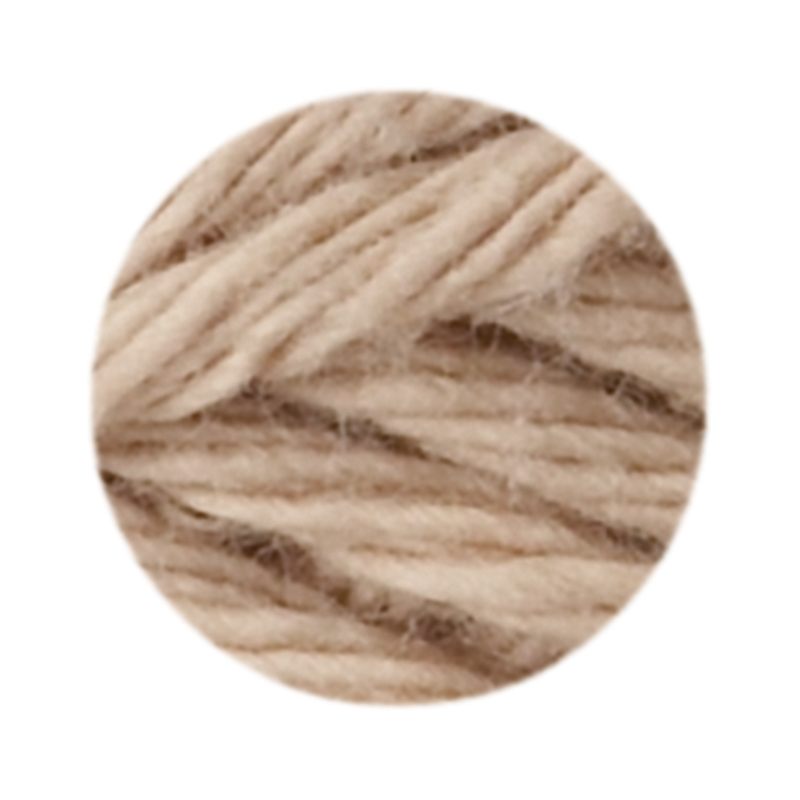 Garn, heavy, 8/8, enfärgade, beige image
