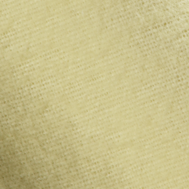 Flanell ren bomull - 130x500 cm -enfärgade - färg: babygul image