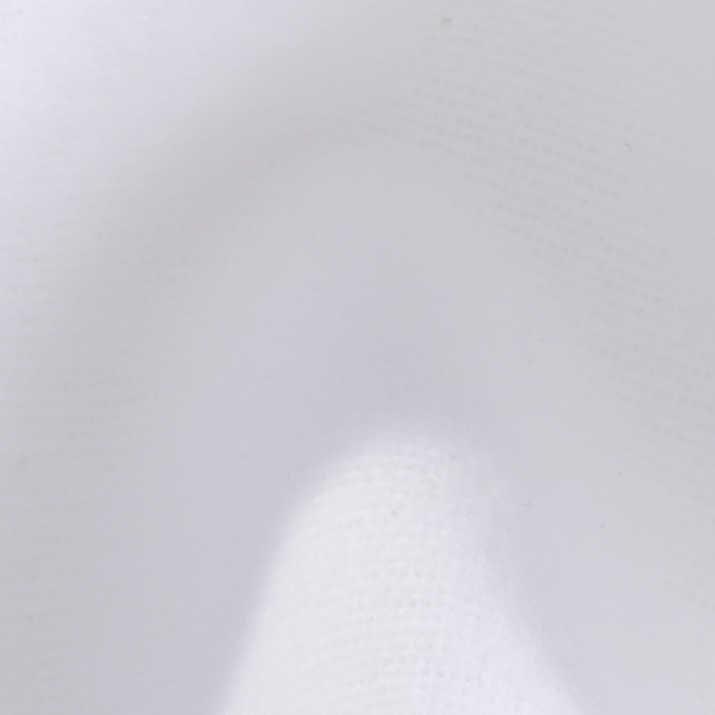 Flanell ren bomull - 130x500 cm -enfärgade - färg: vit image