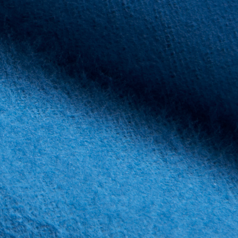 Flanell ren bomull - 130x500 cm -enfärgade - färg: coboltblå image
