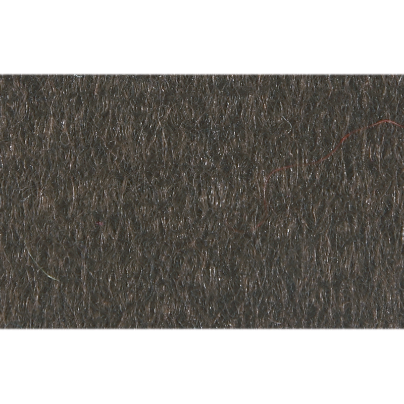 Filt - 50:50 - 45x250 cm - enfärgad - mörkbrun  image