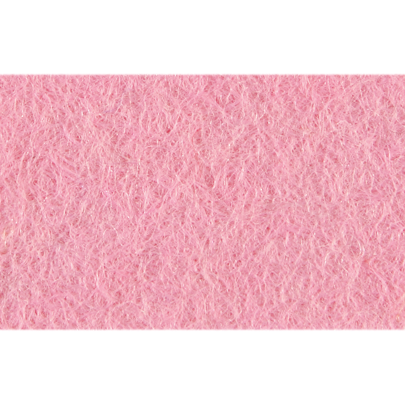 Filt - 50:50 - 45x250 cm - enfärgad - rosa  image