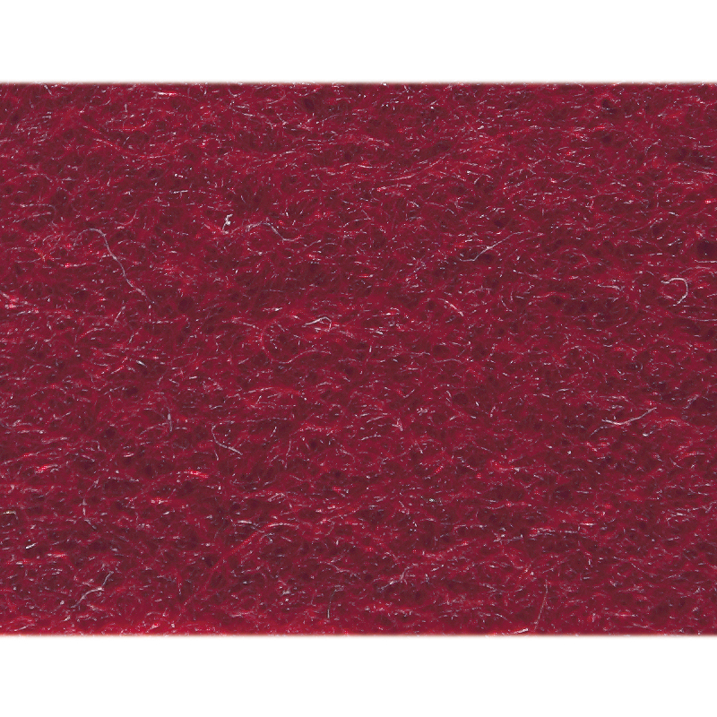 Filt - 45x250 cm - enfärgad - karminröd  image