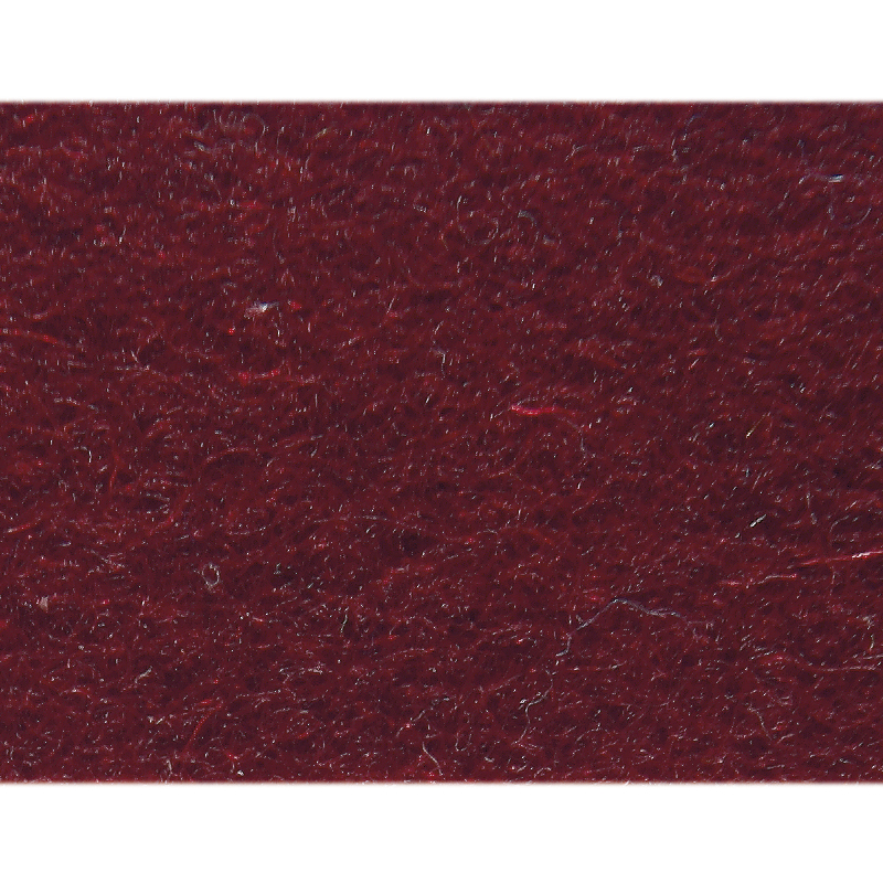Filt - 45x250 cm - enfärgad - bordeauxröd  image