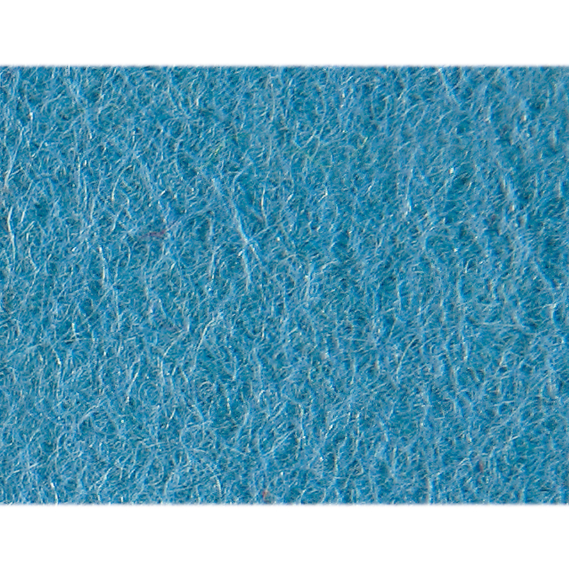 Filt - 45x250 cm - enfärgad - ljusblå  image