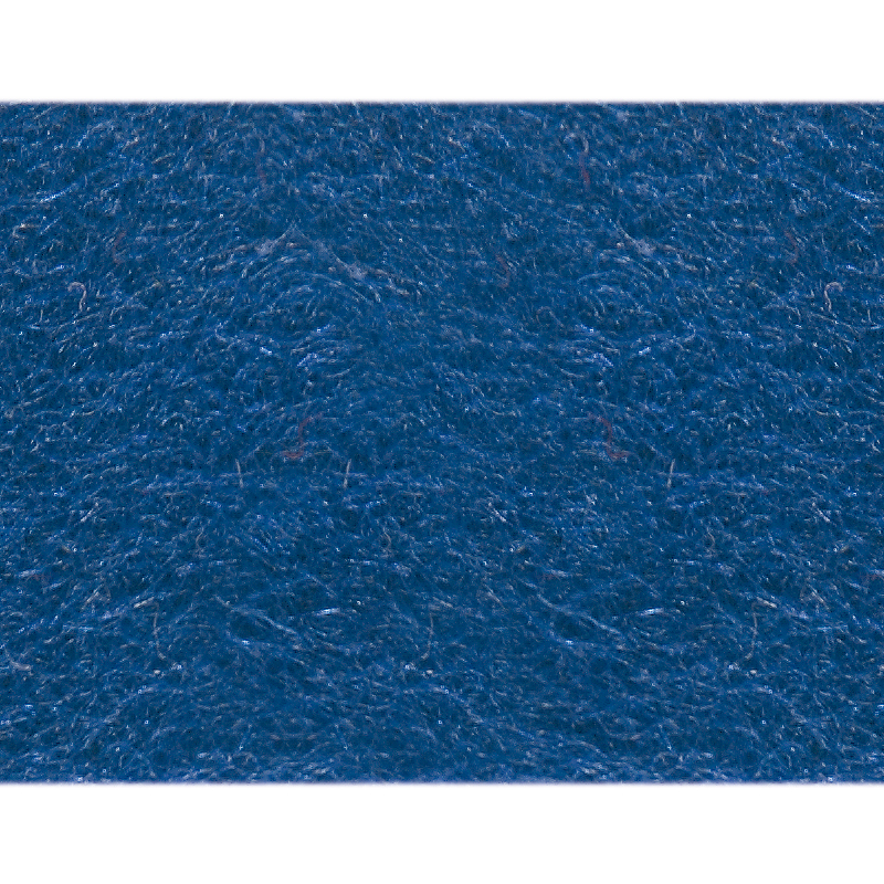 Filt - 45x250 cm - enfärgad - ultramarin blå  image