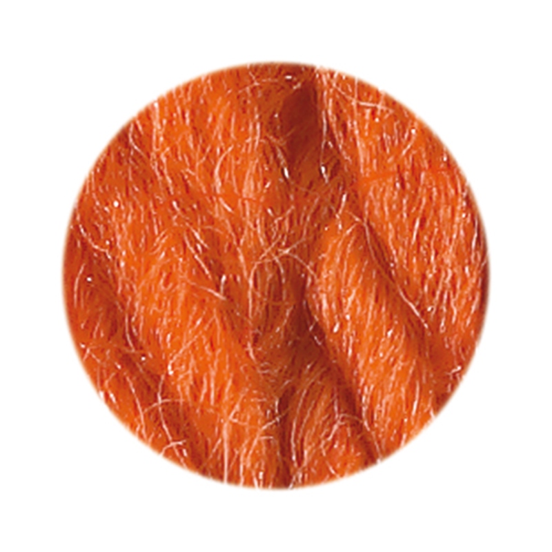 Ullgarn. Soedan. 100 % ull.  4-trådigt.  50 gram.  Höstorange  image