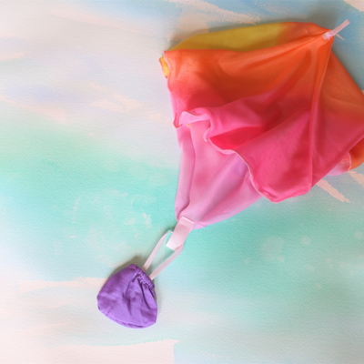 Sarah's Silks Parachute - Pink  image