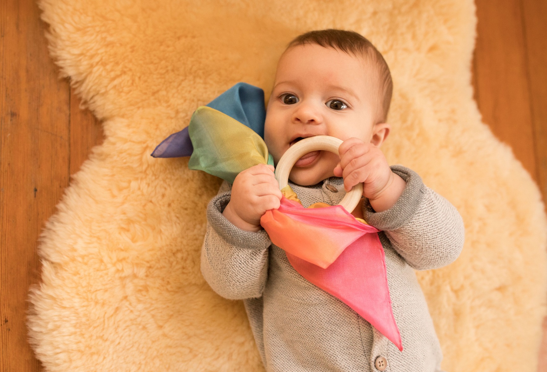 Sarah's Silks Teething Ring image