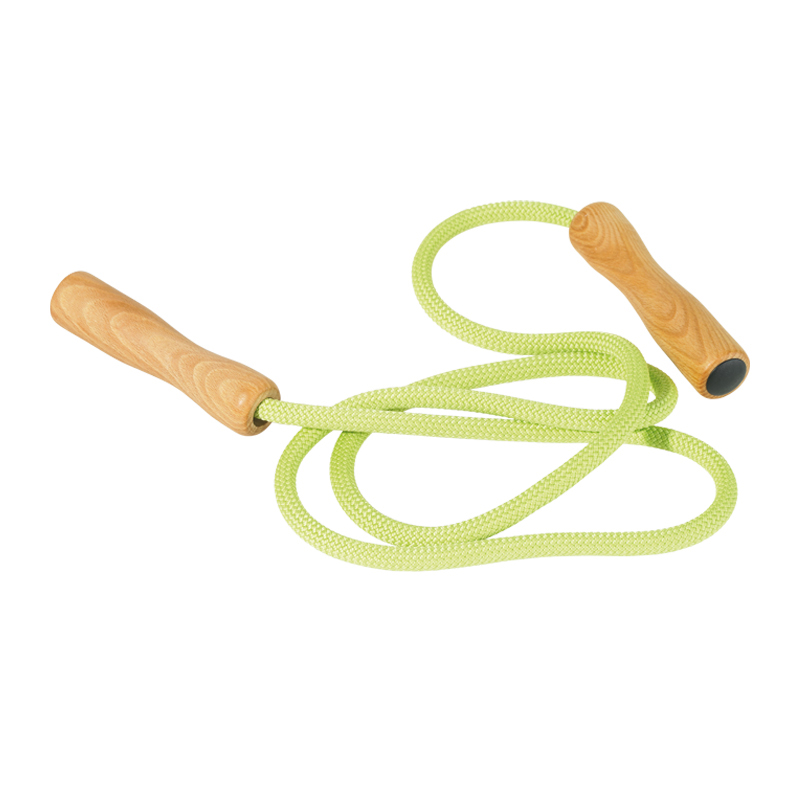 Skipping rope with wooden handles image