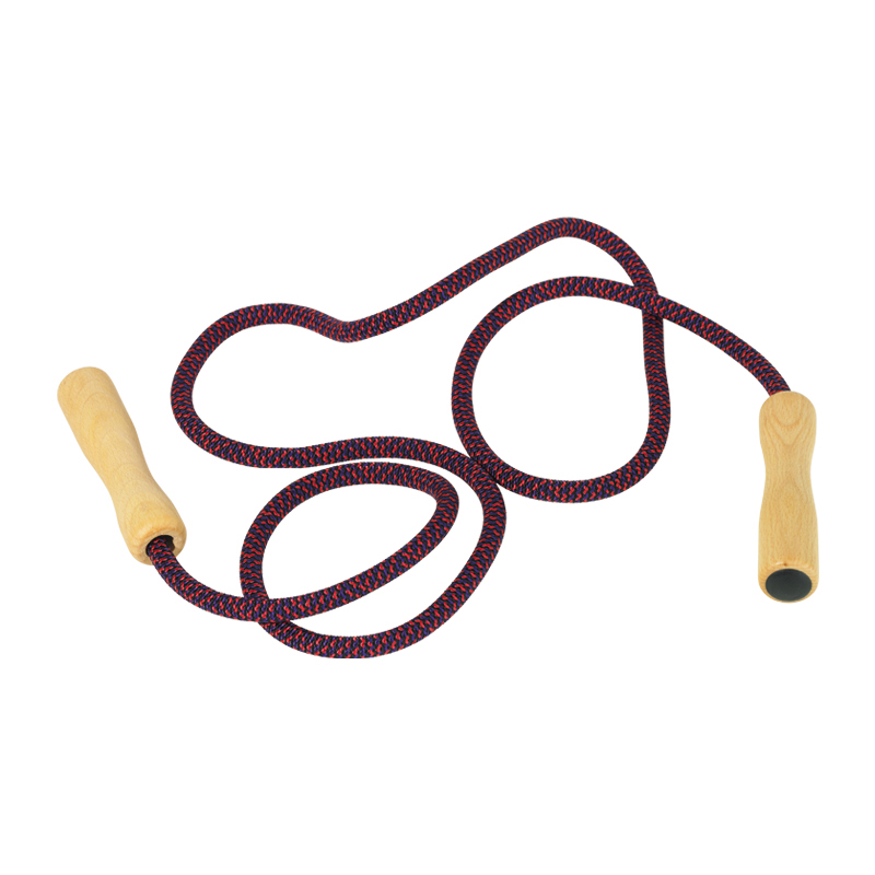 Skipping rope with wooden handles image