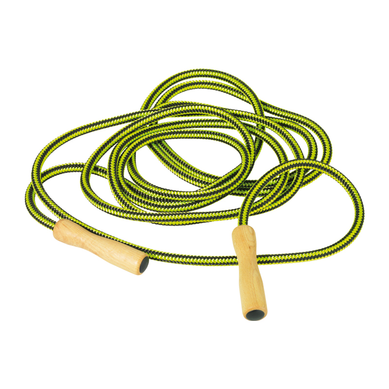 Skipping rope with wooden handles image