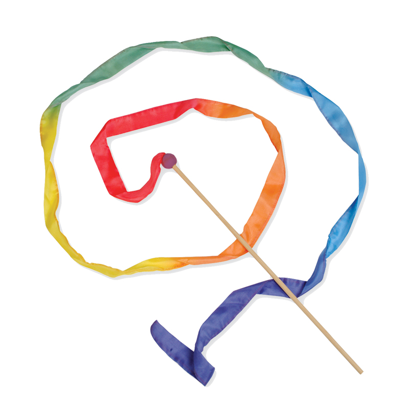 Sarah's Silks Silk streamers - large - rainbow image