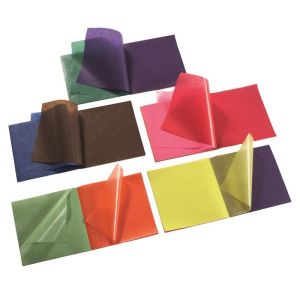 Drakpapper 16x16 cm - mixade färger - 5 x 100 ark 