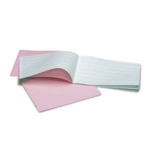 Skrivövningshäfte - A4 liggande format - 24 sidor - 10 st/förp - rosa
