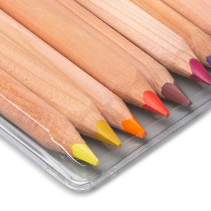 Yorik vaxfärgstift - trekantig - 12 st/förpackning 