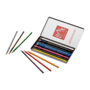 Caran d'Ache Supracolor Aquarellpennor-12 färger