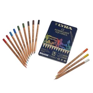 Lyra Rembrandt Aquarellpennor - 12 färger
