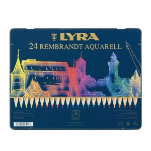 Lyra Rembrandt Aquarellpennor - 24 färger