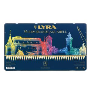 Lyra Rembrandt Aquarellpennor - 36 färger