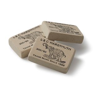 Soft Eraser for (colour) Pencils and Graphite Pencils