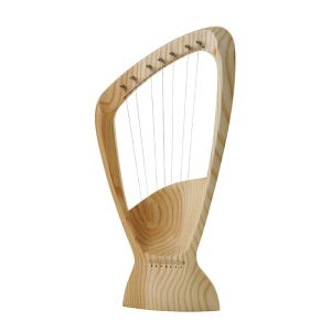 Kinderharp pentat. 7-sn kersen met stemsleutel