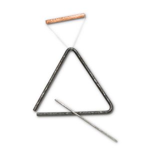 Triangle set iron - medium, hammered -