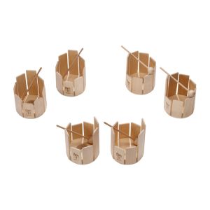 Auris Rörtrumma Xylophone. Vågig ton. Ink klubba (RTV). Utan hål. 