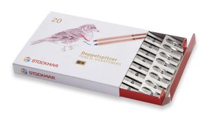 Stockmar Dual Pencil Sharpener Metal - box of 20