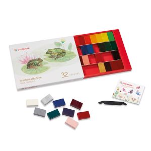 Stockmar blockkritor - 32 mixade färger