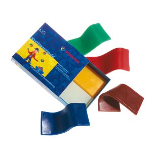 Stockmar knådbivax - 6 mixade färger i pappersask - 10 x 4 cm