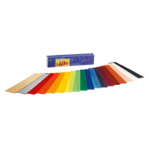 Stockmar Vaxfolie 20x4 cm - 18 mixade färger