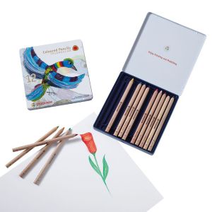 Stockmar Colored Pencils Triangular 12 Colors + 1 Graphite Pencil