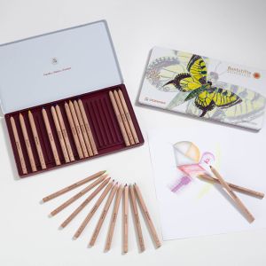 Stockmar Colored Pencils Hexagonal 24 Colors + 1 Graphite Pencil
