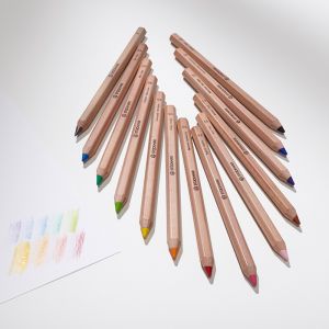 Stockmar Colored Pencils Hexagonal 12 Colors + 1 Graphite Pencil