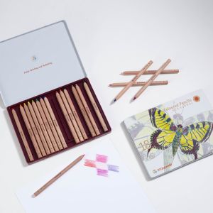 Stockmar Colored Pencils Hexagonal 18 Colors + 1 Graphite Pencil