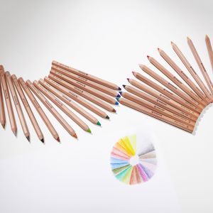 Stockmar Colored Pencils Hexagonal 24 Colors + 1 Graphite Pencil